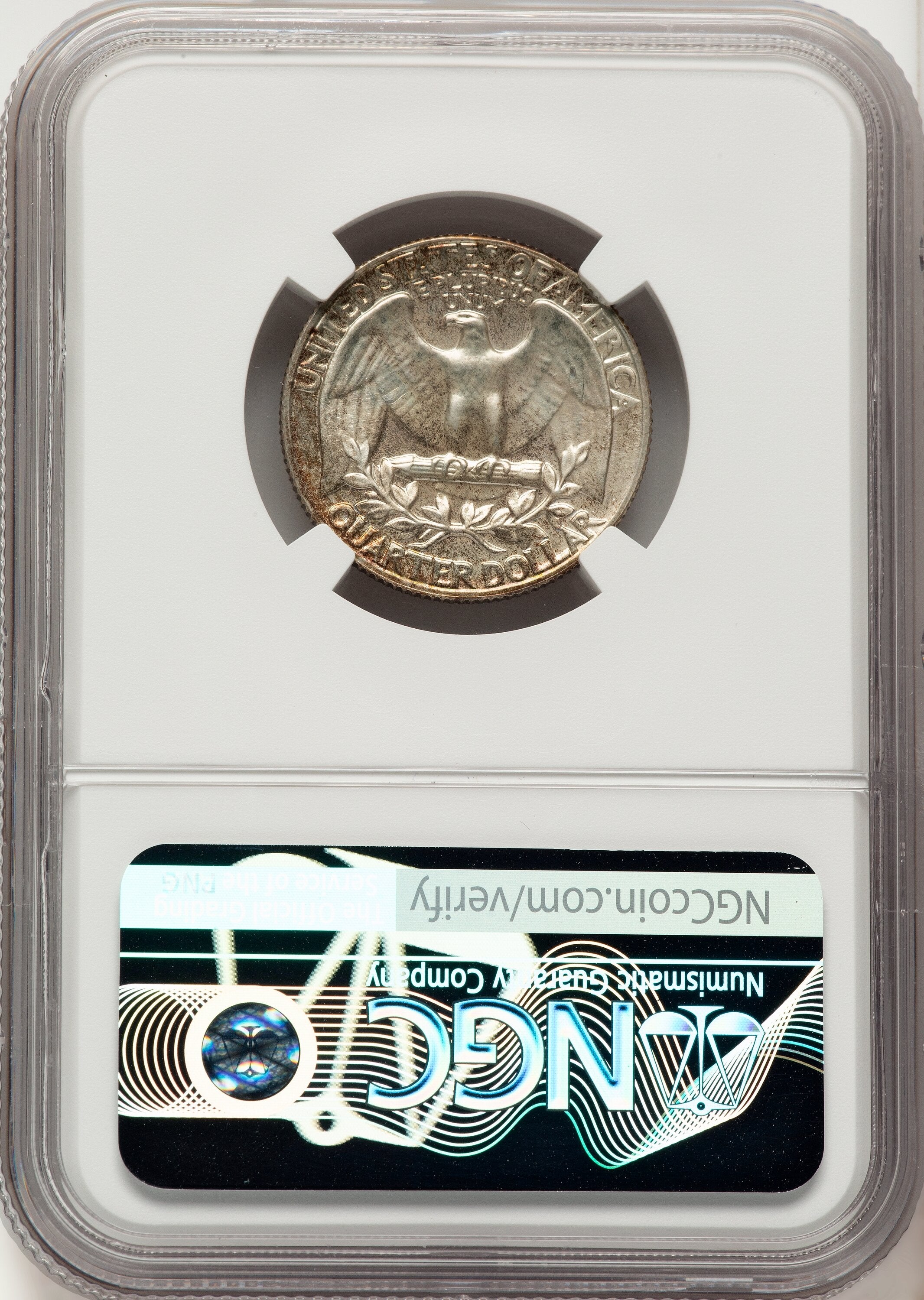 1940 25C Proof Washington Quarter NGC PR65