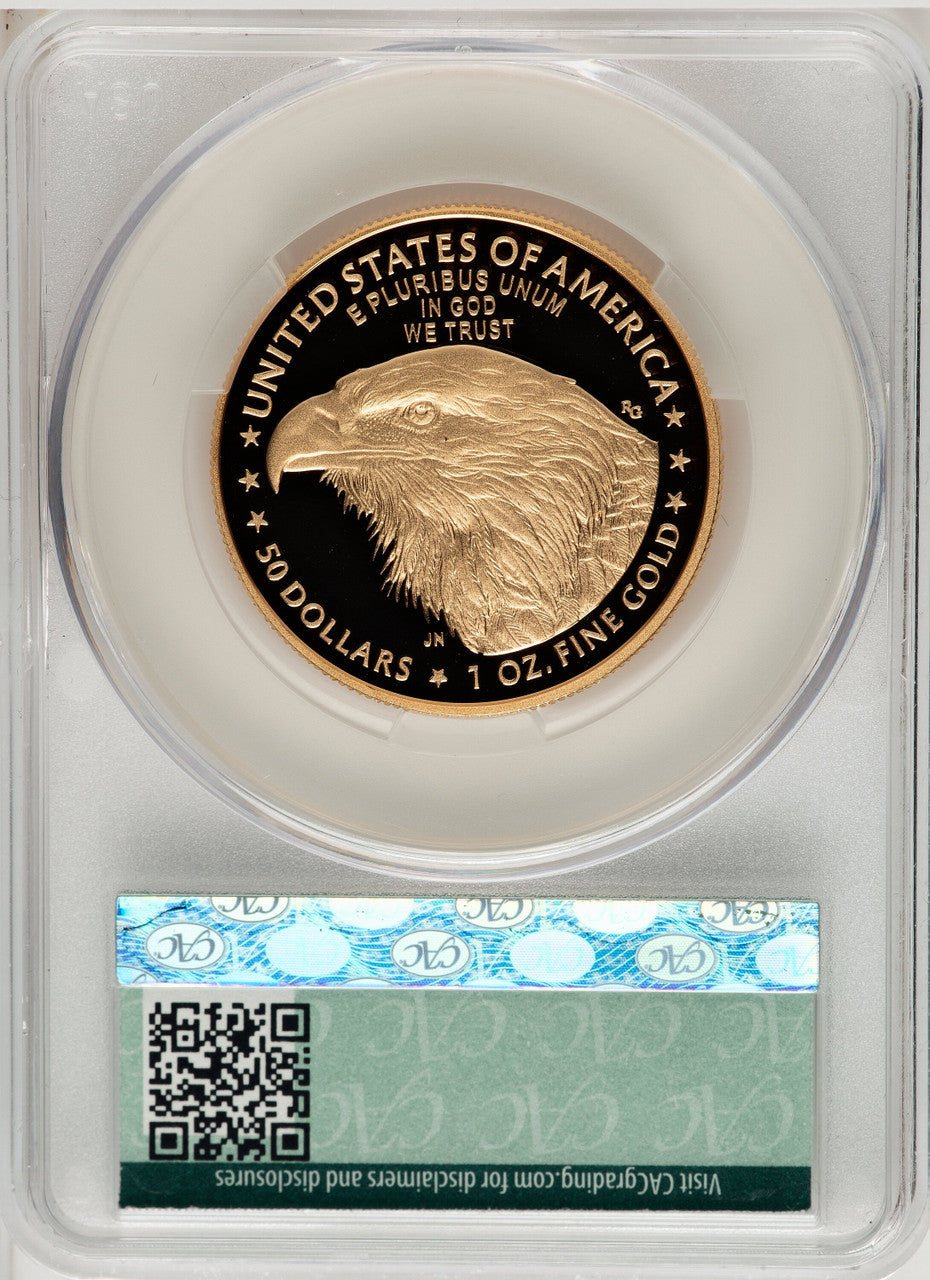 2023-W Proof Gold Eagle 1 oz Advanced Delivery CACG PR70