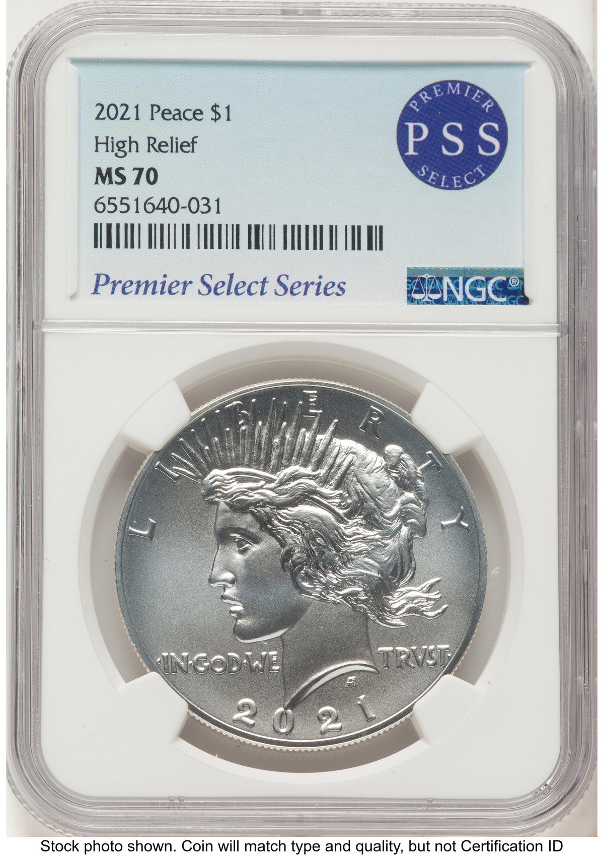 2021 6 Coin Morgan & Peace Dollar Set Premier Select Series NGC MS70