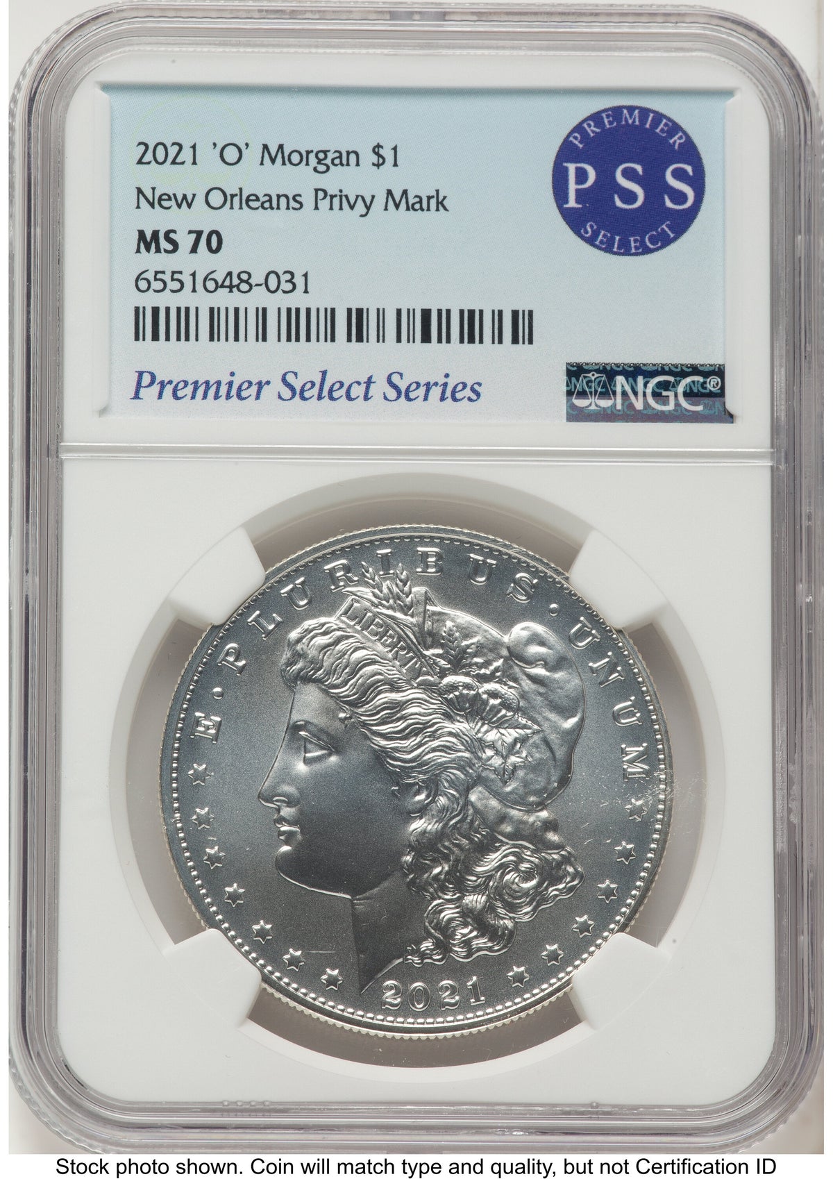 2021 6 Coin Morgan & Peace Dollar Set Premier Select Series NGC MS70