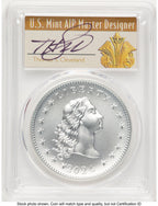 2024-(P) Silver 230th Anniversary Flowing Hair Medal AR Thomas Cleveland Art Deco Modern Commemoratives PCGS MS70 (772852082)