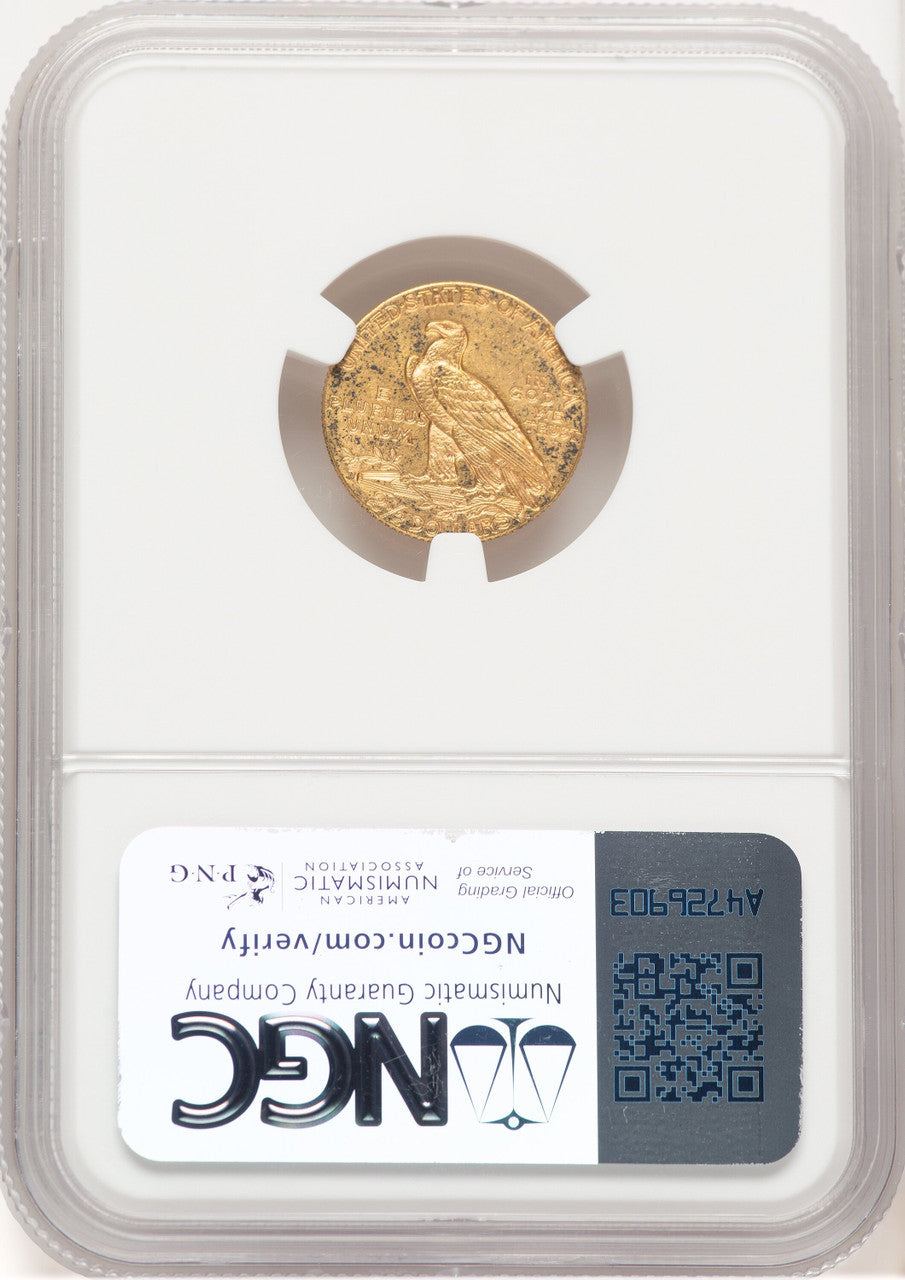 1914-D $2.50 Indian Quarter Eagle NGC MS62 (772957012)