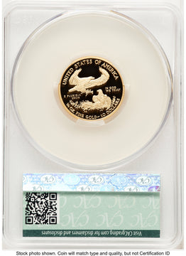 2020-W Proof Gold Eagle 1/4 oz Non Designation CACG PR70