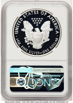 2018-S Proof Silver Eagle 1 oz FDI 1ST NGC PF70