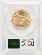 1991 Gold Eagle 1/2 oz Blue Gradient PCGS MS69