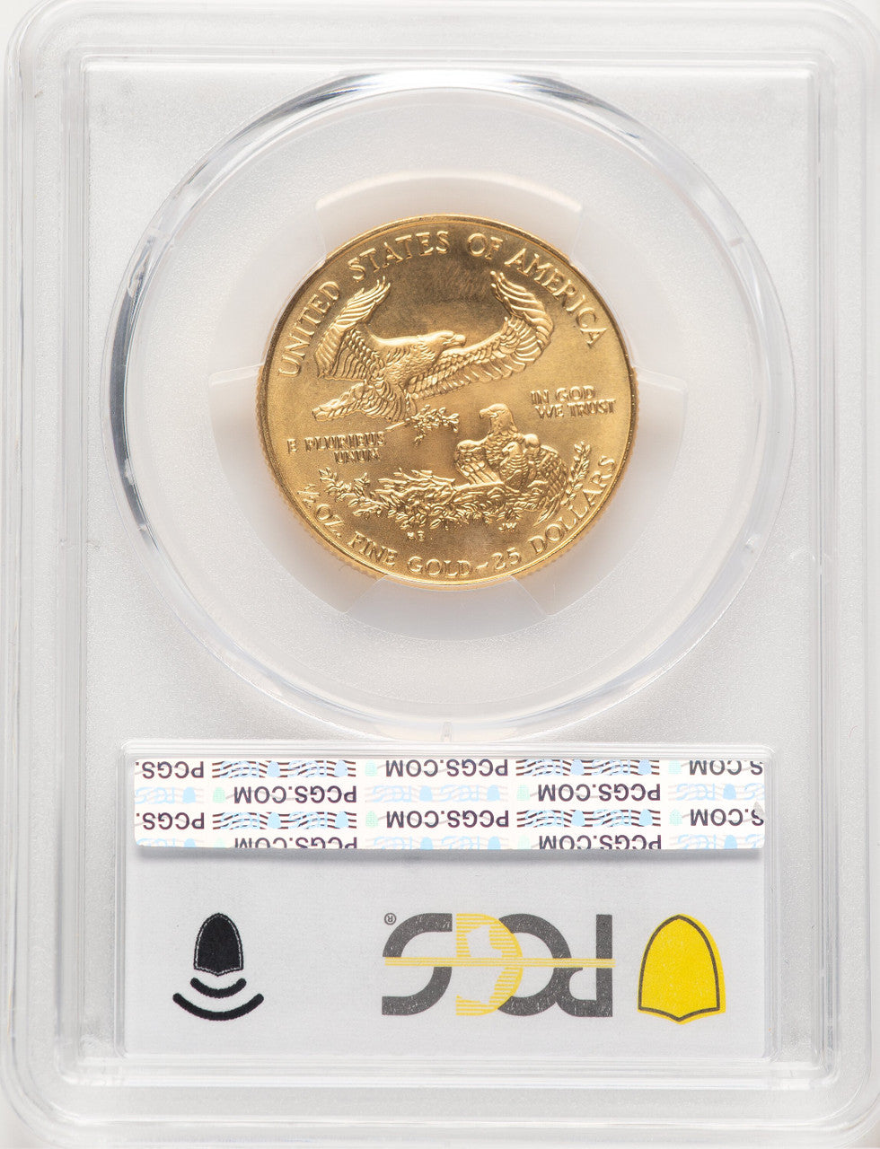 1997 Gold Eagle 1/2 oz Blue Gradient PCGS MS69