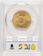 2001 Gold Eagle 1/2 oz Blue Gradient PCGS MS69