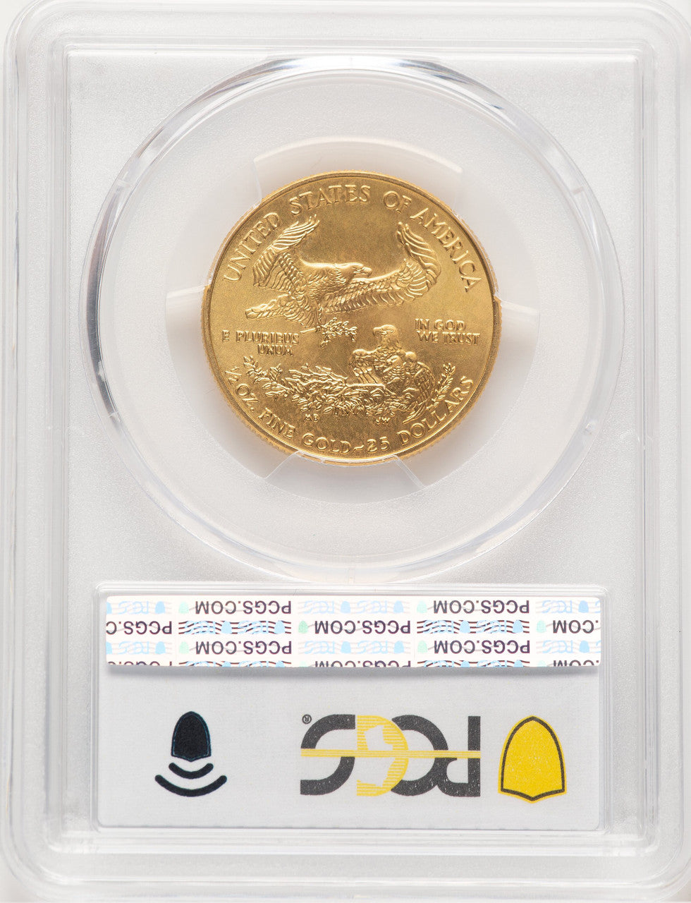2001 Gold Eagle 1/2 oz Blue Gradient PCGS MS69