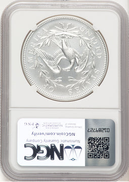 2024-(P) Silver 230th Anniv Flowing Hair Medal AR NGC MS70 Kenneth Bressett