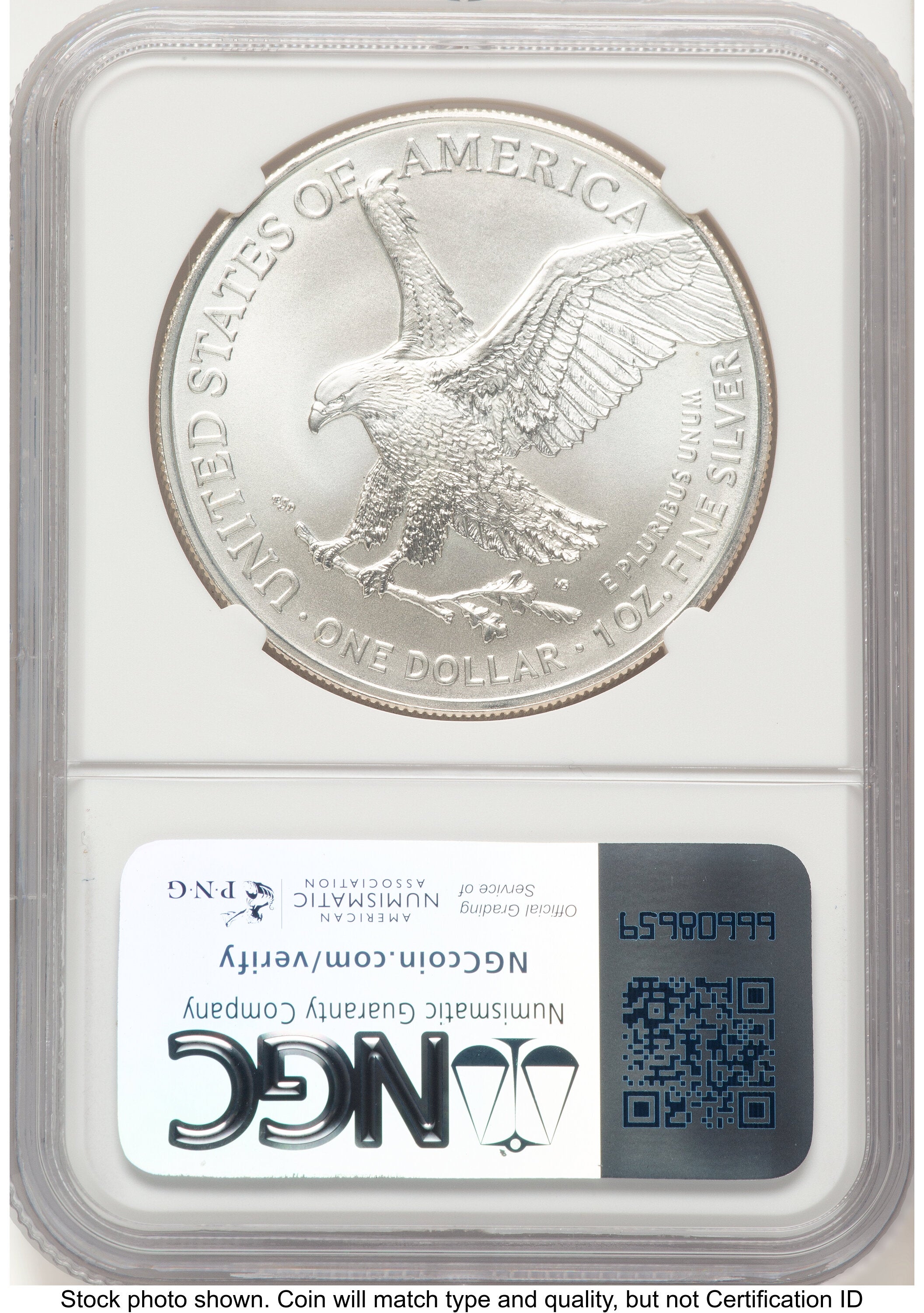 2022 Silver Eagle Mike Castle NGC MS70