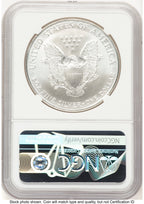1995 Silver Eagle John NGC MS70 Mercanti