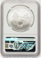 2010 Silver Eagle John NGC MS70 Mercanti
