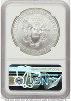 2014 Silver Eagle John NGC MS70 Mercanti