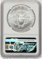 2016 Silver Eagle John NGC MS70 Mercanti