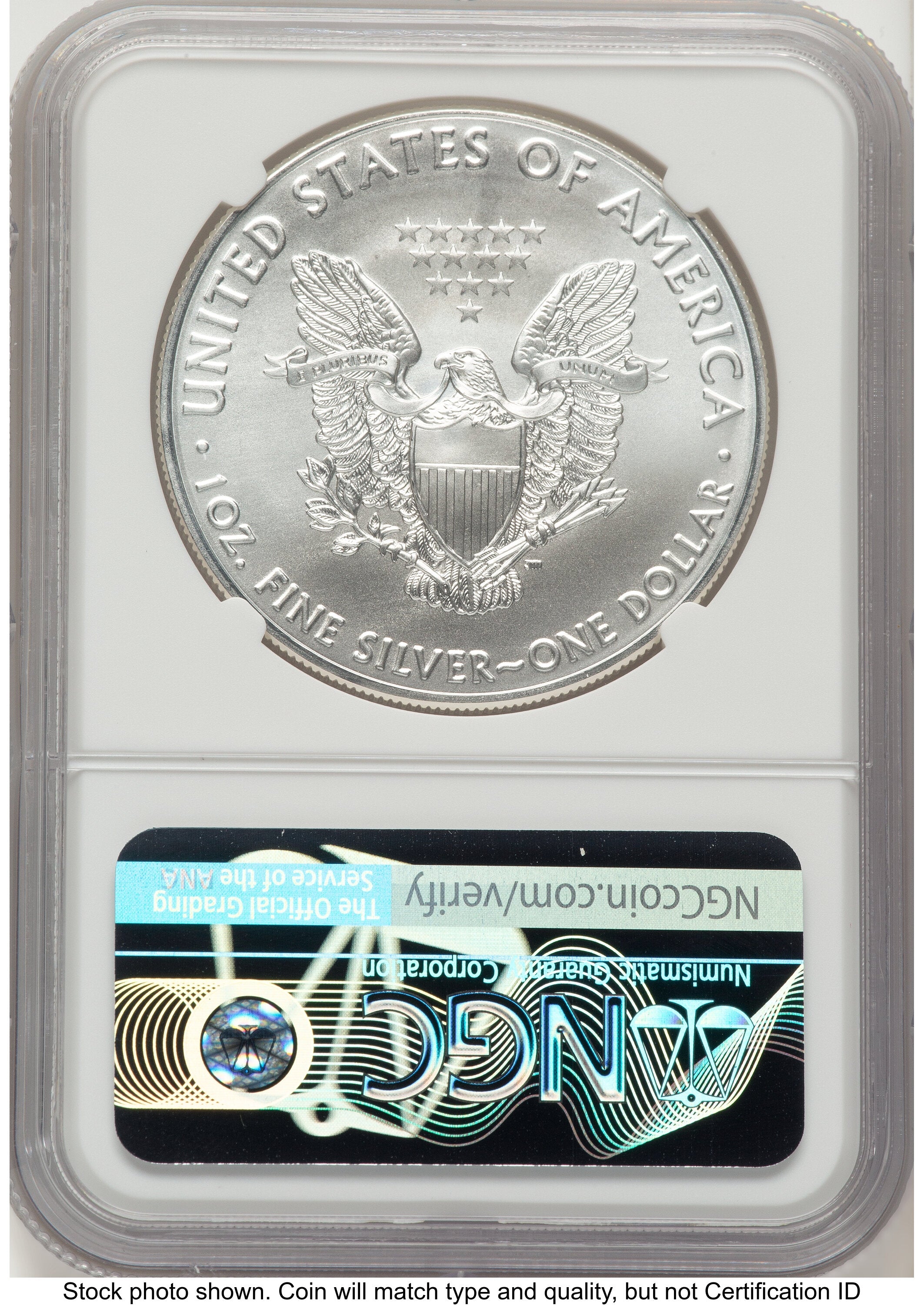 2016 Silver Eagle John NGC MS70 Mercanti