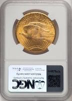 1928 $20 Brown Label Saint-Gaudens Double Eagle NGC MS67