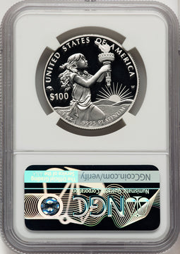 2014-W Proof Platinum Eagle 1 oz ER Mike Castle NGC PF70