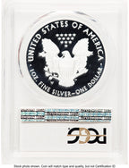 2020-W Proof Silver Eagle 1 oz FDI 1ST PCGS PR70