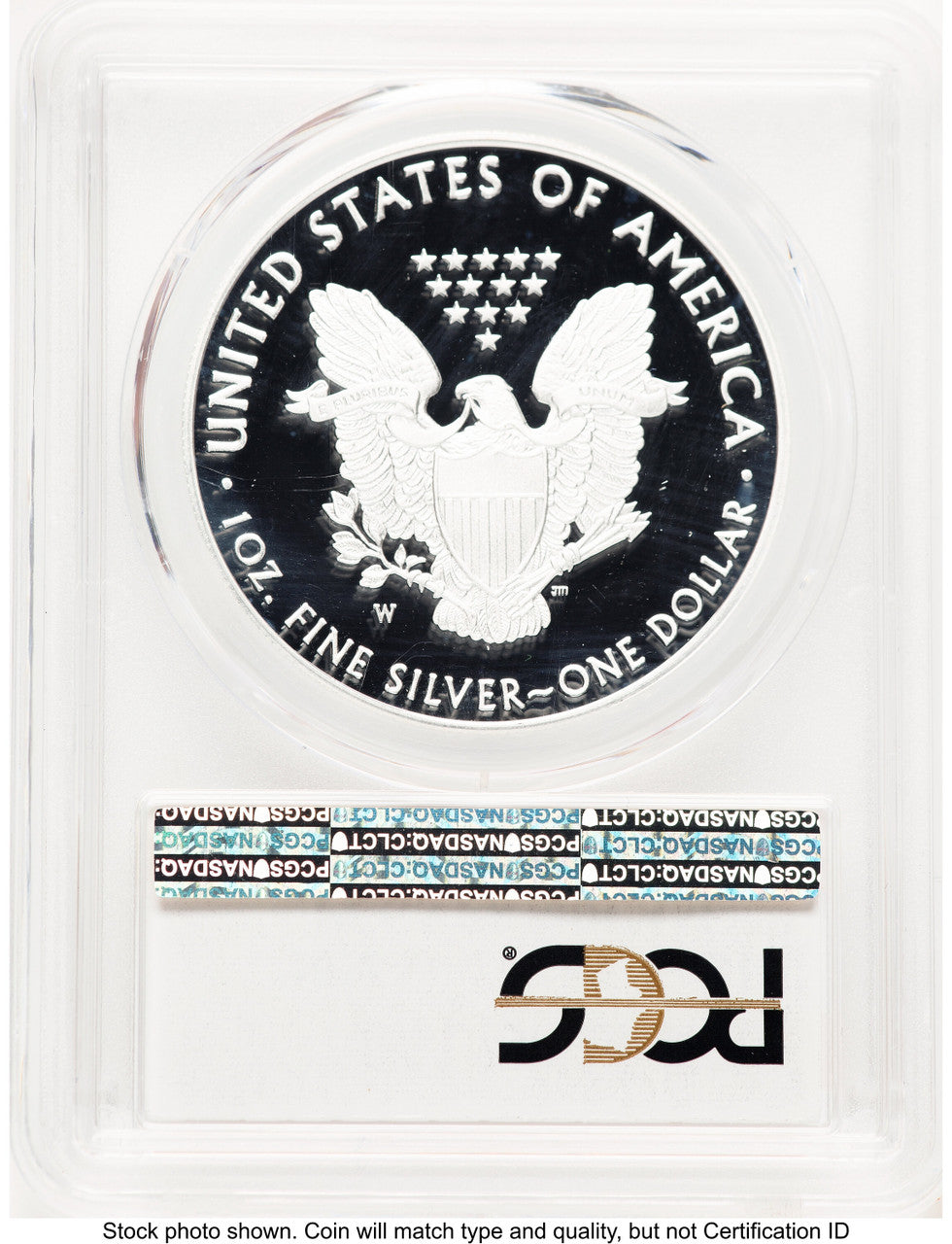 2020-W Proof Silver Eagle 1 oz FDI 1ST PCGS PR70