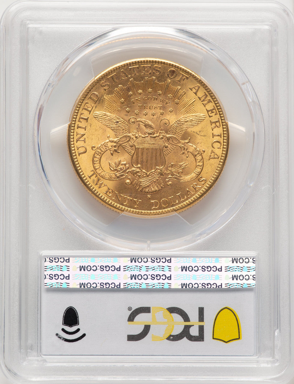 1894-S $20 Liberty Double Eagle PCGS MS64+