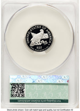 2003-W Proof Platinum Eagle 1/4 oz Non Designation CACG PR70