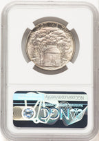 1922 50C Grant No Star Commemorative Silver NGC MS67+