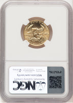 1988 Gold Eagle 1/4 oz Brown Label NGC MS69
