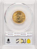 1994 Gold Eagle 1/4 oz Blue Gradient PCGS MS69