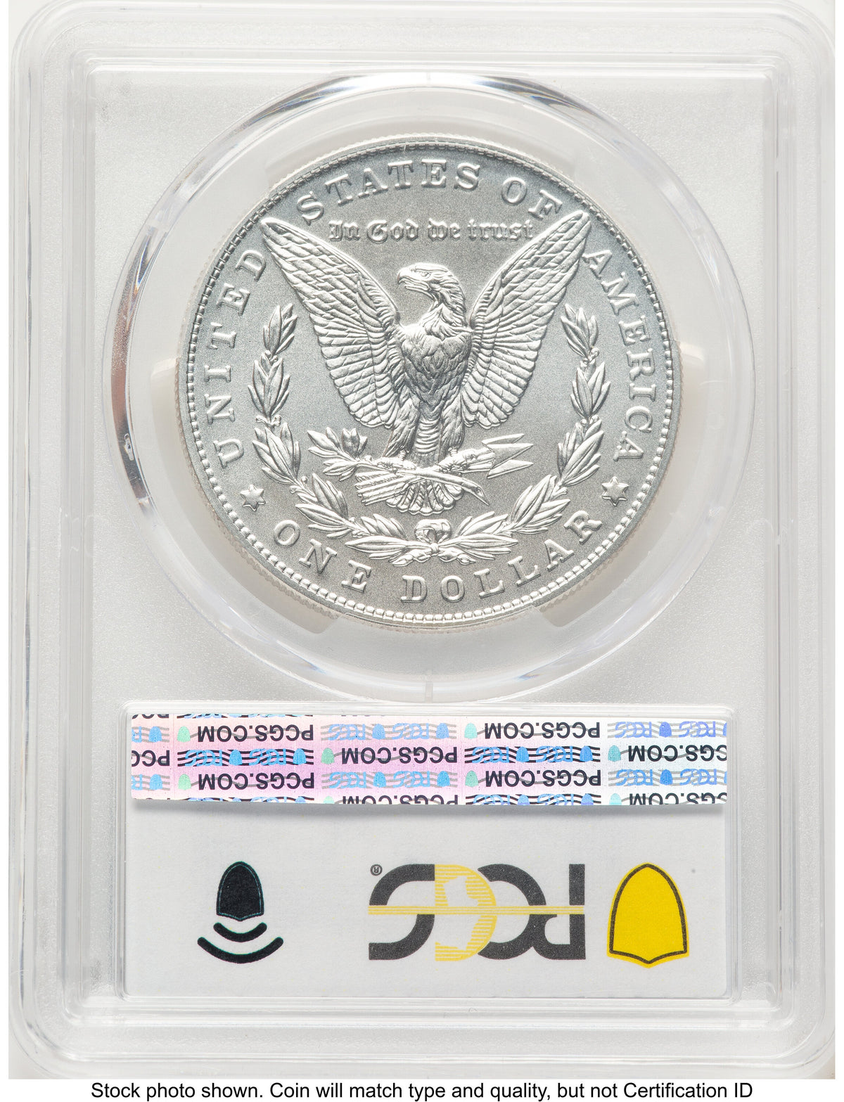 2021 Morgan Dollar Blue Gradient PCGS MS70