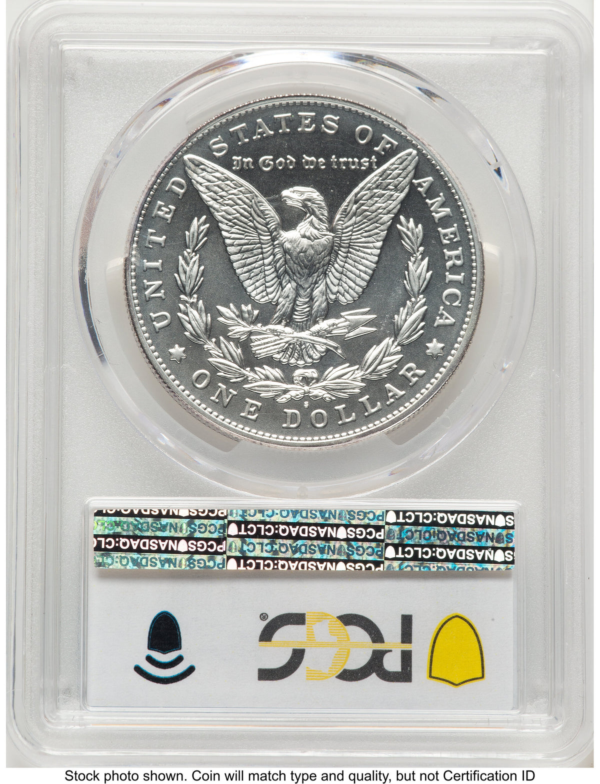 2021-S Morgan Dollar Blue Gradient PCGS MS70