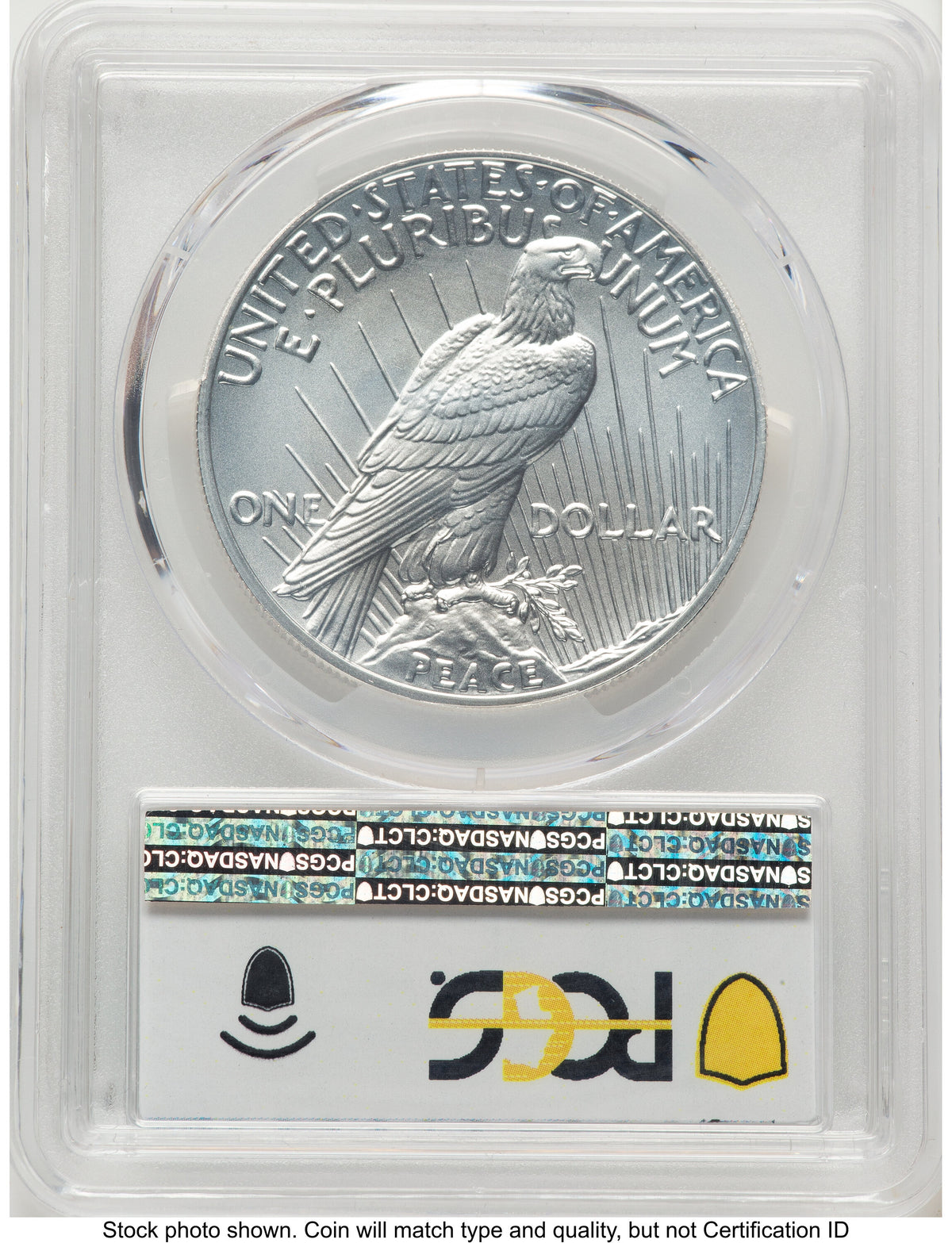 2021 Peace Dollar FS Peace Label PCGS MS70
