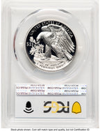 2021-W Palladium Eagle 1 oz Blue Gradient PCGS PR70