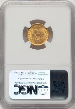 1901 $2.50 Liberty Quarter Eagle NGC MS64+