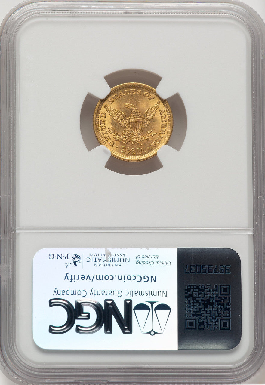 1901 $2.50 Liberty Quarter Eagle NGC MS64+