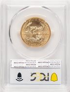 2000 Gold Eagle 1/2 oz Blue Gradient PCGS MS69