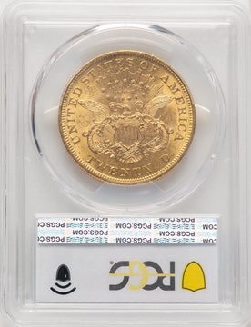 1872 $20 Liberty Double Eagle PCGS MS61 (774275001)