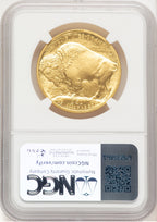 2008-W Burnished Gold Buffalo 1 oz Red Book NGC MS70