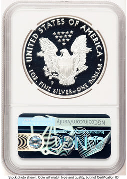 2019-S Proof Silver Eagle 1 oz NGC PF70 Ed Moy