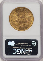 1870-S $20 Liberty Double Eagle NGC MS60