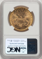 1880 $20 Liberty Double Eagle NGC MS61