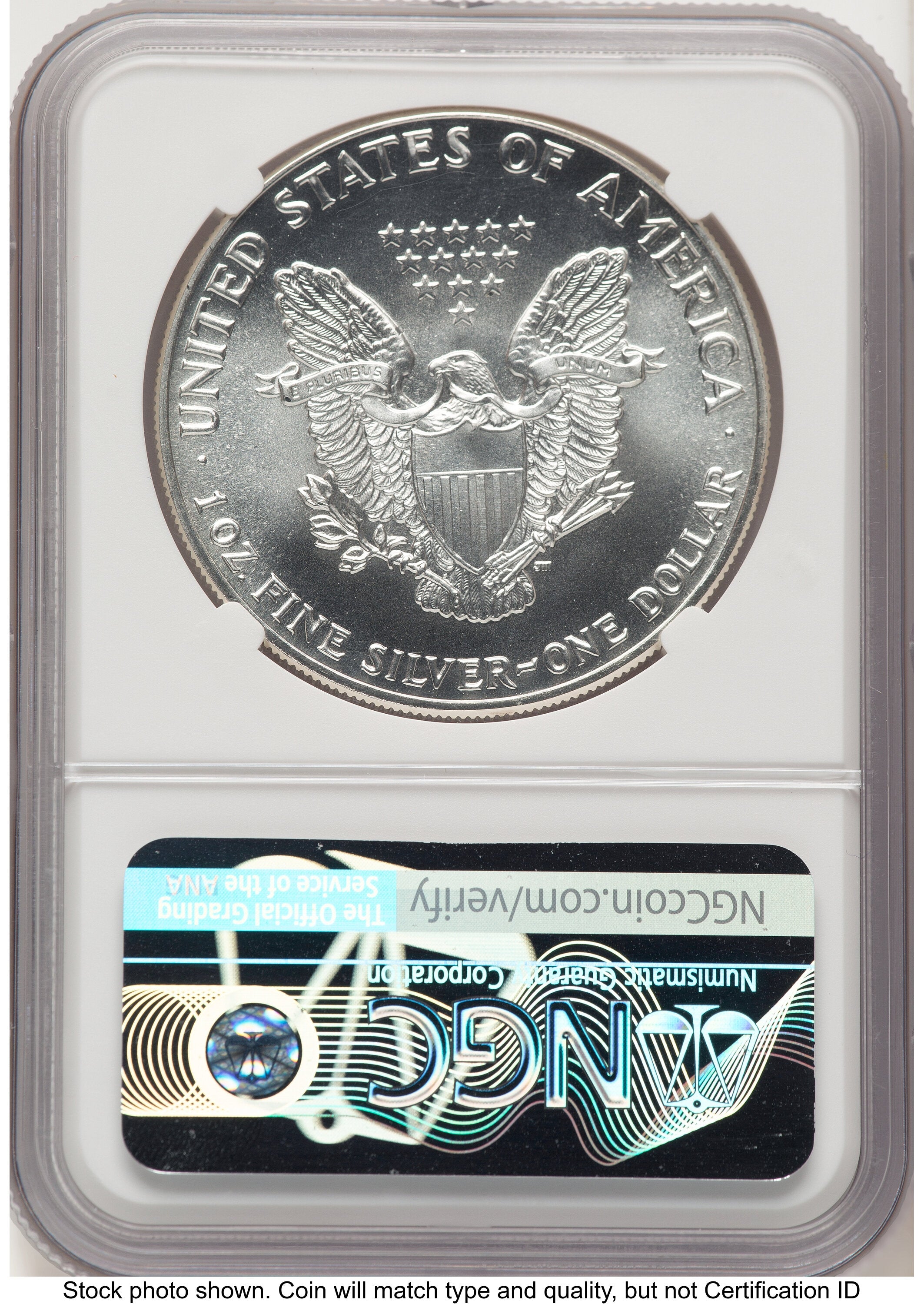 1988 Silver Eagle John NGC MS70 Mercanti