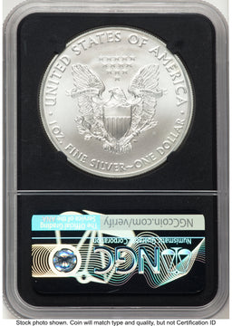 2020 Silver Eagle FDI John NGC MS70 Mercanti