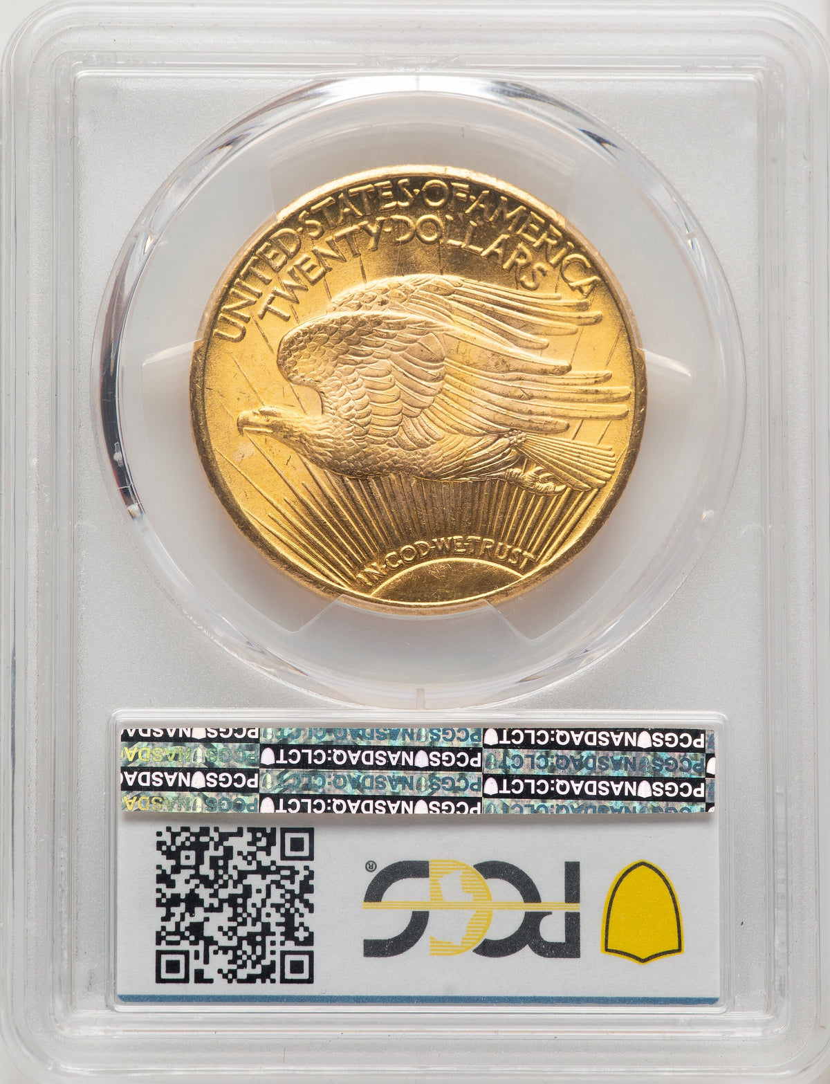 1926 $20 Tripled Die Obverse FS-101 Saint-Gaudens Double Eagle PCGS MS65