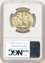 1935 50C Walking Liberty Half Dollar NGC MS67