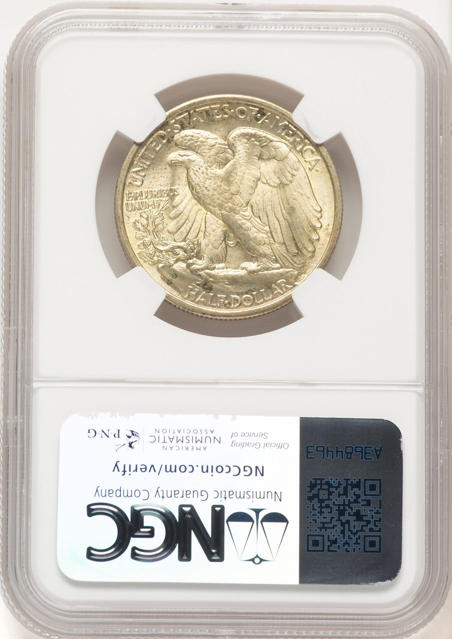 1935 50C Walking Liberty Half Dollar NGC MS67