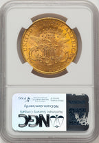 1889 $20 Liberty Double Eagle NGC MS63