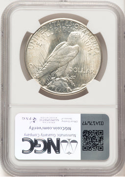 1924-S Peace Dollar NGC MS65 (774721028)