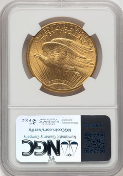 1914-S $20 Saint-Gaudens Double Eagle NGC MS64+ (774732012)