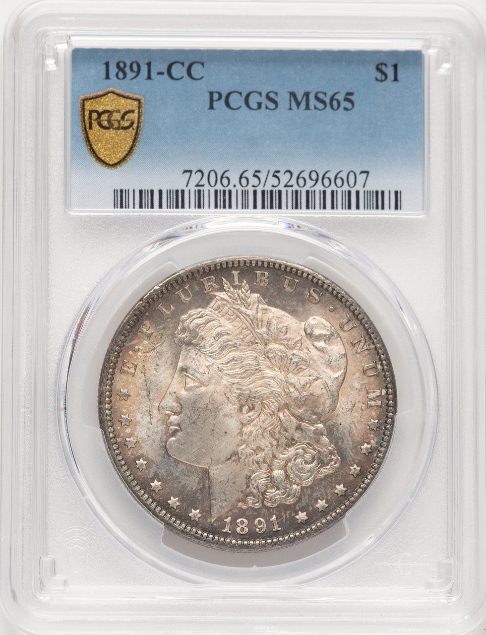 1891-CC Morgan Dollar PCGS MS65 (774742027)