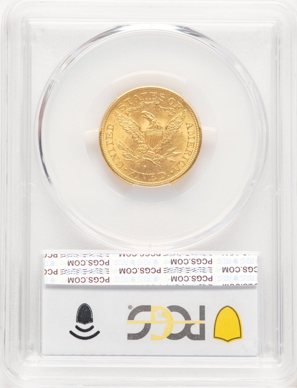 1881-S $5 Liberty Half Eagle PCGS MS64